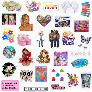 Early 2000's Sticker Pack ' Sticker by Lauren53103 in 2020 C