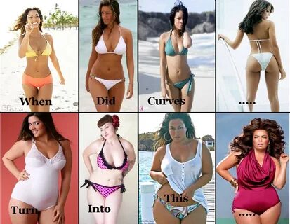 They're not curvy, they're just fat. 