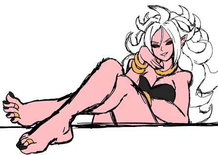Android 21 legs out by Footninja15 -- Fur Affinity dot net