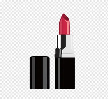 Red lipstick, Lipstick Cosmetics Make-up, Lipstick, happy Bi