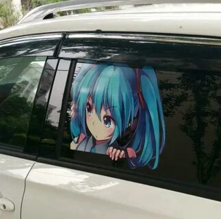 Anime Car Decals Reddit : Peeker Anime Peeking Sticker Car W