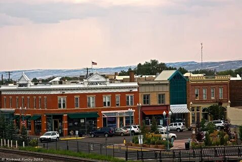 Downtown Laramie, WY Laramie, WY from the Garfield Avenue . 