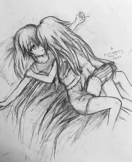 My first ever yuri drawing Yuri Manga & Anime Amino
