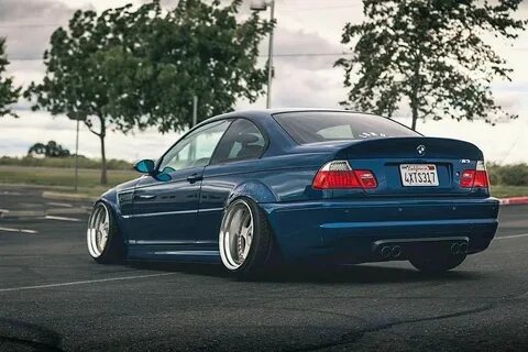 #BMW_M3_E46 Coupe #Slammed #Stance #Modified
