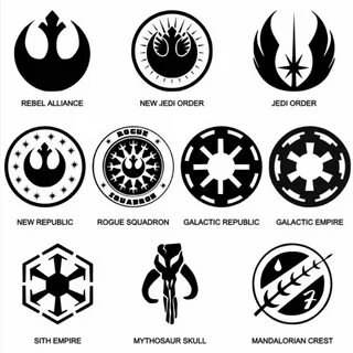 Imagem relacionada Star wars symbols tattoo, Star wars symbo