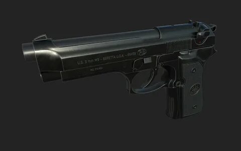 ArtStation - Beretta_M9