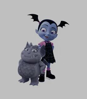 Disney - Vampirina - Vee & Gregoria - Cool Gothic PNG Free D