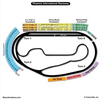 Phoenix International Raceway Seating Chart Seating Charts &