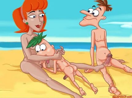 Phineas And Ferb - Comics-Toons - Fucking On The Beach adult