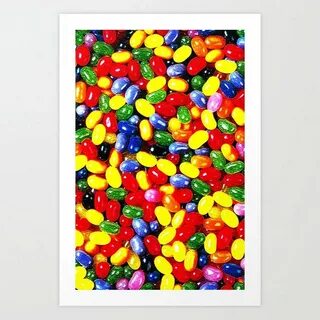 JELLY BEANS - For IPhone - Art Print by Vertigo Society6