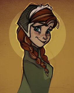 Anna - Elsa and Anna fan Art (38502082) - Fanpop