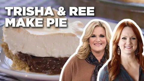 Trisha Yearwood And Ree Drummond Bake Chocolate Pie Together