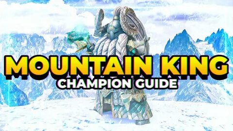 RAID Mountain King Guide! HIGHEST HP in the game! - YouTube