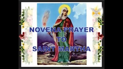 NOVENA TO SAINT MARTHA (Tuesdays 3min) no voice version - Yo