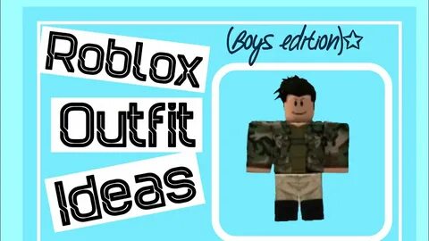 Roblox outfit ideas (boys only) - YouTube