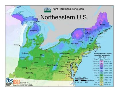 File:USDA Plant Hardiness Zone Map - North East US.jpg - Wik