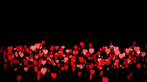 Hearts With Black Background (52+ images)