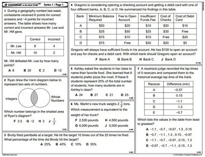 Staar Answer Key 2016 / 5th Grade Science Staar For 2018 The