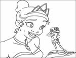 Disney Princess And The Frog Coloring Pages Mclarenweightlif