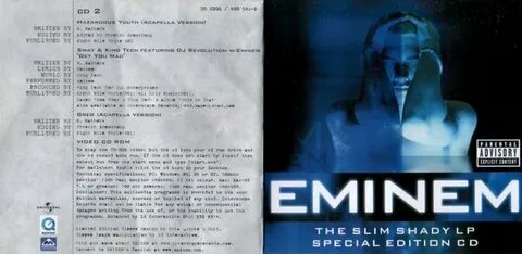 EMINEM - THE SLIM SHADY LP (Limited edition 2cd) - Blog di S