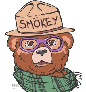 Hipster clipart bear - Pencil and in color hipster clipart b