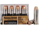 Federal Premium Personal Defense Reduced Recoil Ammo 357 Mag
