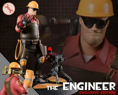 Team Fortress 2: The Engineer Statues