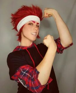 Kirishima cosplay Amazing cosplay, Mha cosplay, Sasuke cospl