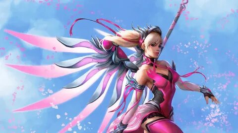 Pink Mercy Overwatch Wallpapers HD Wallpapers ID #24798