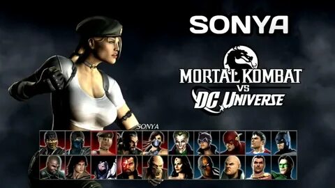 Mortal kombat vs. dc universe - Sonya arcade Ladder - YouTub