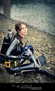 Frogwoman Tatjana. Scuba girl wetsuit, Scuba diver girls, Sc