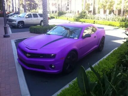 purple camaro Matte cars, Dream cars, Camaro car