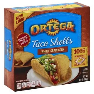 Ortega Whole Grain Corn Taco Shells 4.9 oz Box - BrickSeek