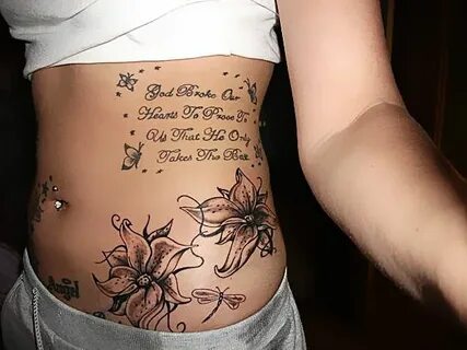 Stomach tattoos women, Tattoo designs for girls, Stomach tat