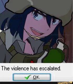 The violence has escalated. - iFunny