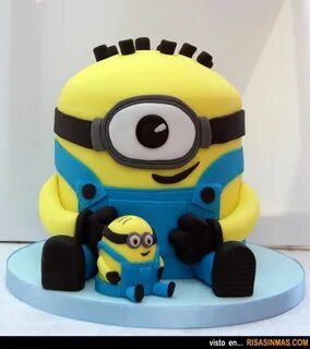 Tartas originales: Minions Birthday cake kids, Creative birt