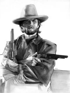 Free download Items similar to Clint Eastwood as The Outlaw 