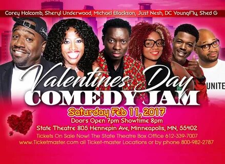 Valentine’s Day Comedy Jam - Hennepin Theatre Trust