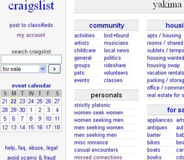 Yakima Craigslist Missed Connections, A Very Stupid Poem