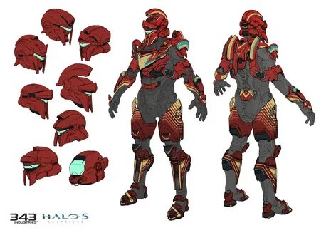 Sam Brown - Achilles MP armor for Halo 5 Guardians