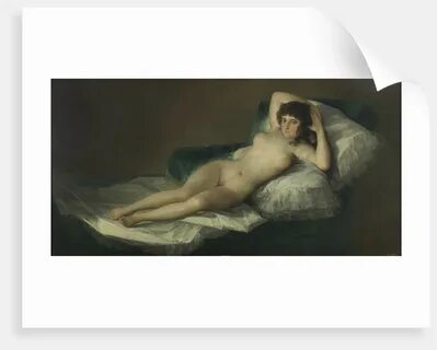 The Naked Maja, c. 1797-1800 posters & prints by Francisco d