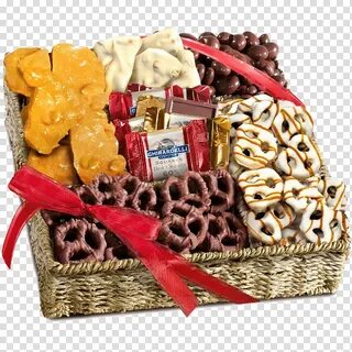 Free download Food Gift Baskets Pretzel White chocolate Hamp