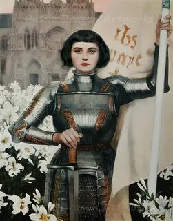 Albert Lynch Joan of Arc 1903 Reproduction Digital Print Her