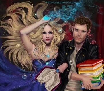 Klaroline Klaus and caroline, Fan art, Vampire diaries the o