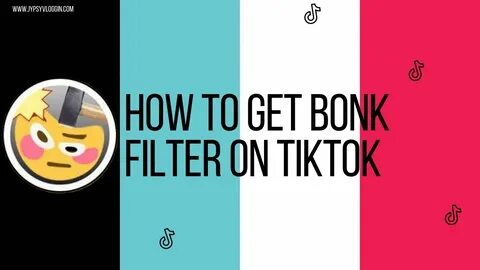 How to get bonk filter on tiktok - YouTube