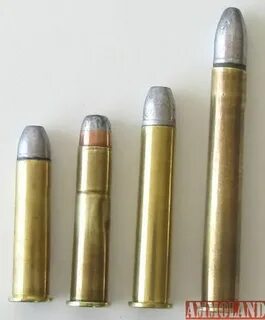 from left to right) 45-60,45-70,45-90, & 45-120 Ammunition, 