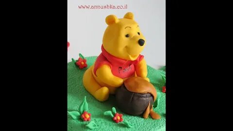 Fondant Winnie the Pooh and Piglet tutorial by Annushka - Yo