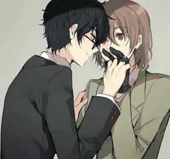 Akira x Akechi Persona 5 by @pure_richi on Twitter Persona 5