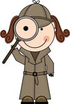 Free Detective With Magnifying Glass Clipart, Download Free 