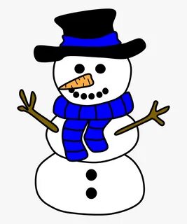 Snowman - Snowman Clip Art Black And White , Free Transparen